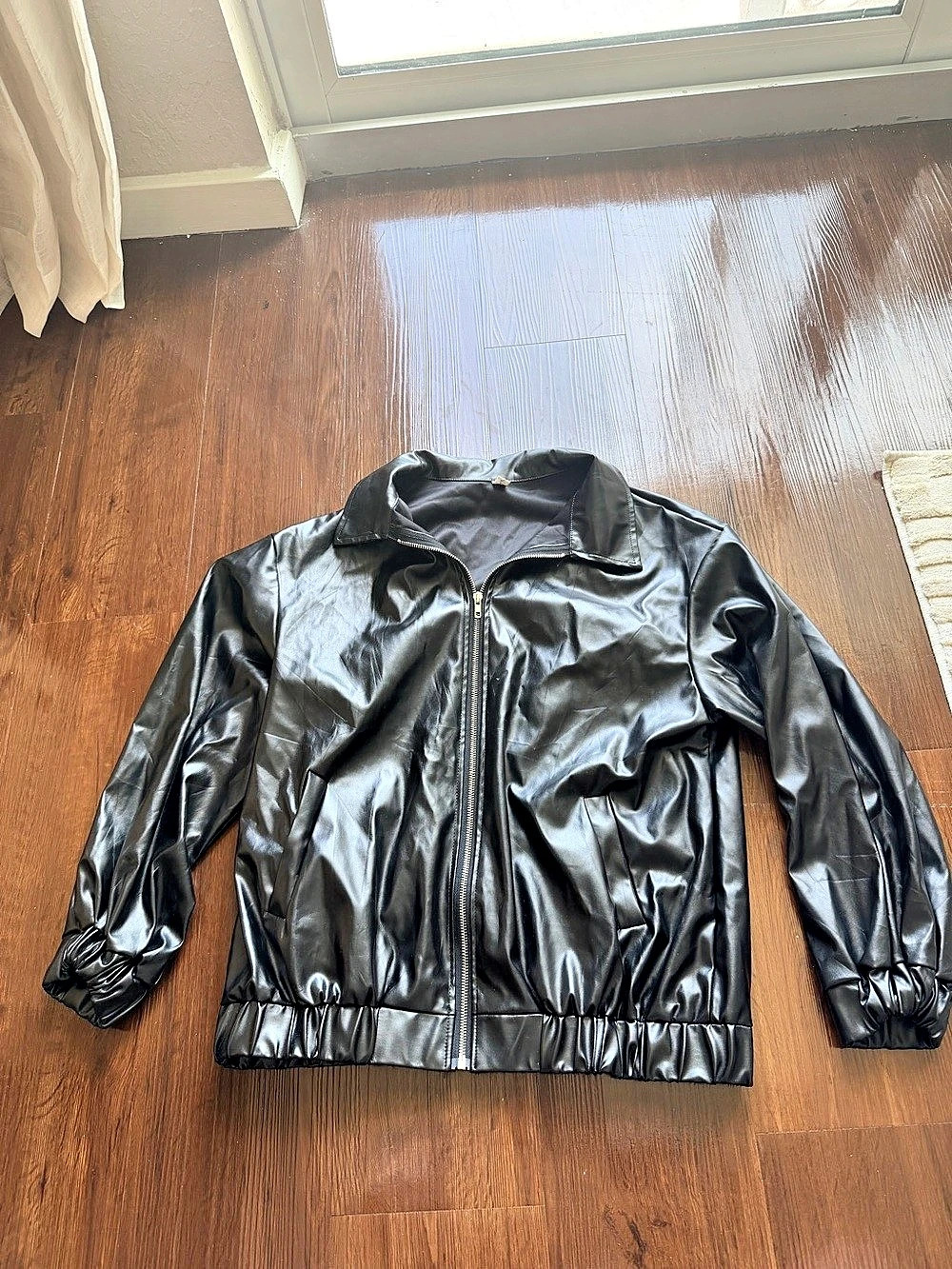 Black Bomber Jacket Like New